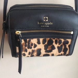 NWOT Kate Spade Leopard Purse